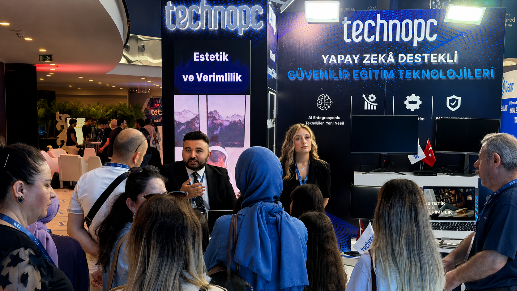 Technopc, TETZ Fuarı'nda Yapay Zekâ Destekli Eğitim Teknolojileriyle Yoğun İlgi Gördü
