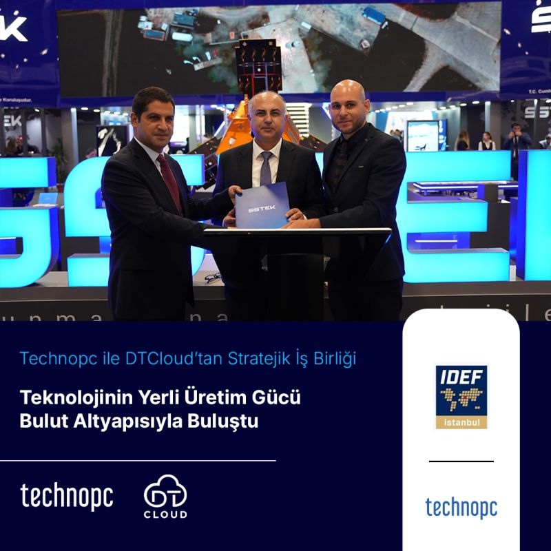 Technopc ile DT Cloud’tan stratejik iş birliği: Teknolojinin yerli üretim gücü, bulut altyapısı ile buluştu!
